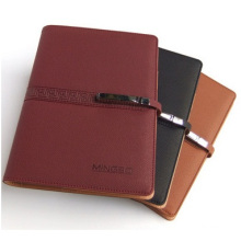 Metal Buckles Notepad, Business High-Quality Notebook